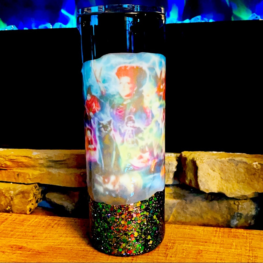 20 oz tumbler cup Hocus Pocus